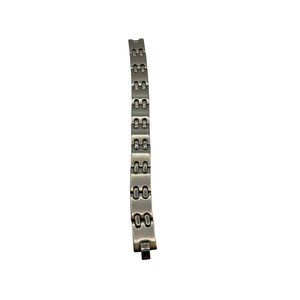 Costume Jewelry Stainless Steel Mens's Women's Bracelet Fold Over Clasp 8 inches